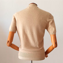 Load image into Gallery viewer, 1950s - BRAEMAR, Scotland - Gorgeous Sand Cashmere Jumper
