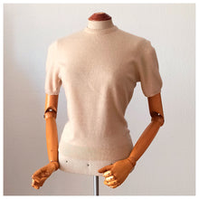 Load image into Gallery viewer, 1950s - BRAEMAR, Scotland - Gorgeous Sand Cashmere Jumper
