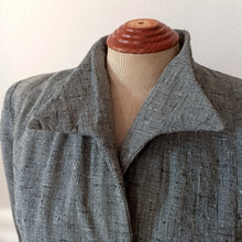 Carica l&#39;immagine nel visualizzatore di Gallery, 1940s - Outstanding Atomic Fleck New Look Jacket - W28.5 (72cm)
