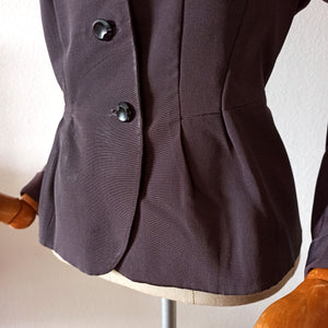 1940s - Unusual Wide Cuffs Gabardine Jacket - W37 (94cm)