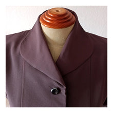 Charger l&#39;image dans la galerie, 1940s - Unusual Wide Cuffs Gabardine Jacket - W37 (94cm)
