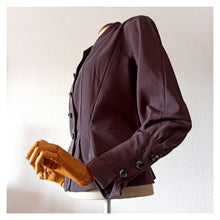 Charger l&#39;image dans la galerie, 1940s - Unusual Wide Cuffs Gabardine Jacket - W37 (94cm)
