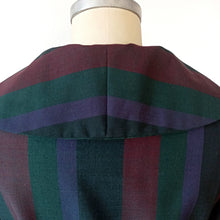 Charger l&#39;image dans la galerie, 1950s - TREVIRA, Germany - Exquisite Striped Wool Dress - W30 (76cm)
