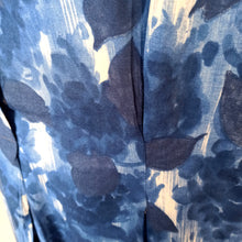 Laden Sie das Bild in den Galerie-Viewer, 1950s 1960s - DEADSTOCK - Gorgeous French Abstract Cotton Dress - W43 (110cm)
