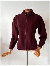 Charger l&#39;image dans la galerie, 1950s 1960s - COFASA, Spain - Deadstock Flecked Chimney Collar Jacket - Sz. S/M
