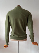 Cargar imagen en el visor de la galería, 1950s - PRINGLE, Scotland - Exquisite Fern Green Cashmere Cardigan - Sz. 36
