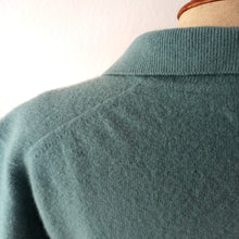 Charger l&#39;image dans la galerie, 1950s - PRINGLE, Scotland - Gorgeous Light Blue Wool Sweater
