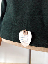 Charger l&#39;image dans la galerie, 1950s 1960s - HEFSA, Spain - Deadstock Green Wool Sweater - Sz. M/L
