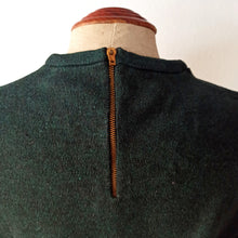 Charger l&#39;image dans la galerie, 1950s 1960s - HEFSA, Spain - Deadstock Green Wool Sweater - Sz. M/L
