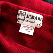 Charger l&#39;image dans la galerie, 1950s 1960s - JUMARI, Spain - Deadstock Burgundy Knit Jumper - Sz. M
