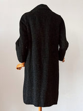Load image into Gallery viewer, 1950s 1960s - Stunning Dark Green Flecked Wool Coat
