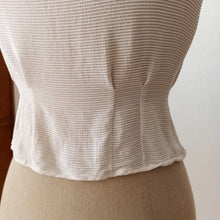 Carica l&#39;immagine nel visualizzatore di Gallery, 1940s 1950s - Stunning White Crepe Lace Blouse - W24/25 (60/64cm)
