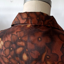 Load image into Gallery viewer, 1950s 1960s - TERGAL, France -  Gorgeous Abstract Dress - W42 (106cm)
