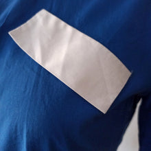 Laden Sie das Bild in den Galerie-Viewer, 1950s - Cute Blue White Cotton Blouse - W31 (80cm)
