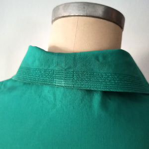 1950s - Fabulous Green Cotton Blouse - W33 (84cm)