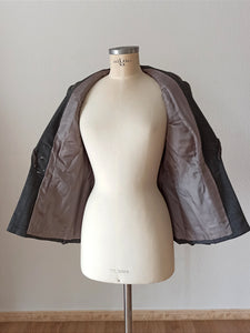 1940s - Fabulous Grey Cotton Wool Jacket - W27.5 (70cm)