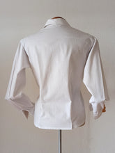 Laden Sie das Bild in den Galerie-Viewer, 1950s - UNWORN - Gorgeous Textured Cotton Blouse - Sz 40
