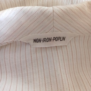 1950s - UNWORN - Gorgeous Textured Cotton Blouse - Sz 40