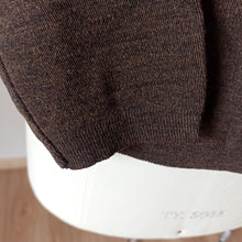 Cargar imagen en el visor de la galería, 1950s 1960s - HEFSA, Spain - Size 4 - Deadstock Brown Twin Set
