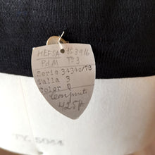 Cargar imagen en el visor de la galería, 1950s 1960s - HEFSA, Spain - Size 3 - Deadstock Black Jumper
