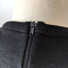 Cargar imagen en el visor de la galería, 1950s 1960s - HEFSA, Spain - Size 3 - Deadstock Black Jumper
