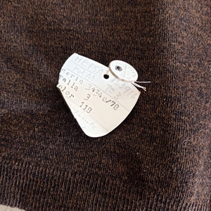 1950s 1960s - HEFSA, Spain - Size 3 - Deadstock Brown Jumper