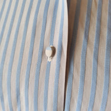 Carica l&#39;immagine nel visualizzatore di Gallery, 1950s - Gorgeous Blue Stripes Blouse - Sz 40
