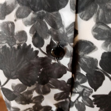 Load image into Gallery viewer, 1950s 1960s - TREVIRA, Germany - Gorgeous Floral Satin Blouse - Sz L
