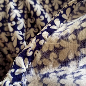1940s - Gorgeous Lantern Sleeves Rayon Dress - W28.5 (72cm)