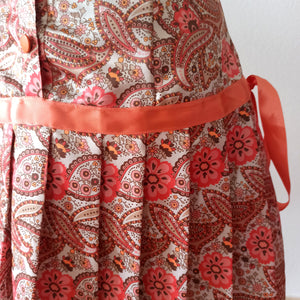 1960s - Gorgeous Satin Silk Dress - W30 (76cm)