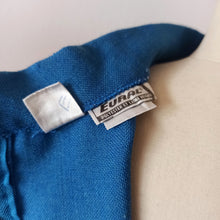 Laden Sie das Bild in den Galerie-Viewer, 1960s - EURAL, France - Gorgeous Blue Dress - Sz 44
