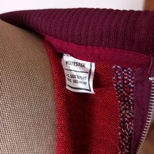 Laden Sie das Bild in den Galerie-Viewer, 1960s 1970s - Gorgeous Burgundy Flecked Dress - W30 (76cm)
