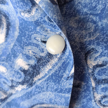 Load image into Gallery viewer, 1970s Does 40s - Gorgeous Abstract Cotton Blouse
