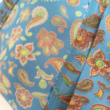 Load image into Gallery viewer, 1960s - Gorgeous Rayon Satin Paisley Blouse
