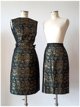 Cargar imagen en el visor de la galería, 1960s - Spectacular 2pc Open Sides Dress - W28.5 (72cm)
