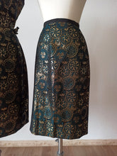Cargar imagen en el visor de la galería, 1960s - Spectacular 2pc Open Sides Dress - W28.5 (72cm)
