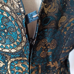 1960s - Spectacular 2pc Open Sides Dress - W28.5 (72cm)