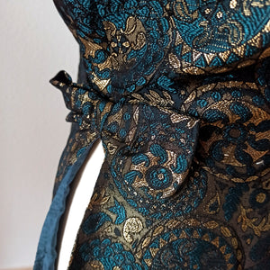 1960s - Spectacular 2pc Open Sides Dress - W28.5 (72cm)