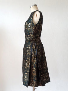1960s - Spectacular 2pc Open Sides Dress - W28.5 (72cm)