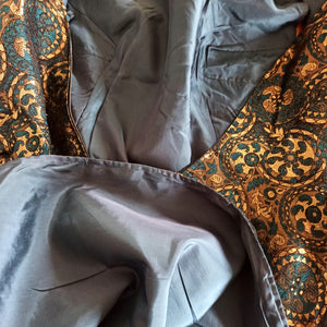 1960s - Spectacular 2pc Open Sides Dress - W28.5 (72cm)