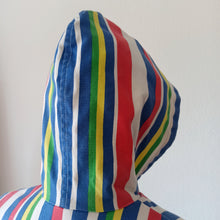 Cargar imagen en el visor de la galería, 1950s 1960s - JANTZEN, USA - Fabulous Striped Hoodie Jacket - Size M

