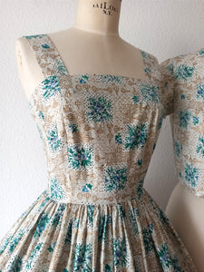 1950s - BOUSSAC, France - Exquisite Unworn Bolero Dress - W26 (66cm)