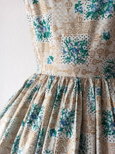 Charger l&#39;image dans la galerie, 1950s - BOUSSAC, France - Exquisite Unworn Bolero Dress - W26 (66cm)
