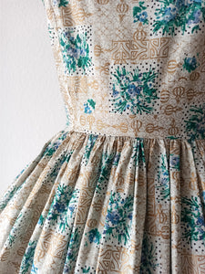 1950s - BOUSSAC, France - Exquisite Unworn Bolero Dress - W26 (66cm)