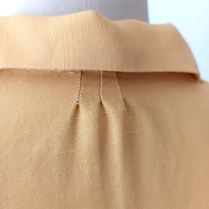 1950s - Gorgeous Corn Rayon Blouse - W29 (74cm)