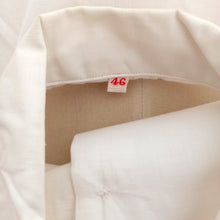 Laden Sie das Bild in den Galerie-Viewer, 1950s - M. GUIRAUD, France - Deadstock Cotton Blouse - Sz 46

