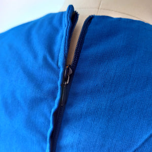 1950s 1960s - HORN, Bremen - Gorgeous Blue Dress - W31 (78cm)