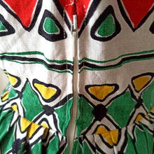 Load image into Gallery viewer, 1950s 1960s - Spectacular Primary Colors Linen Dress - W27 (68cm)
