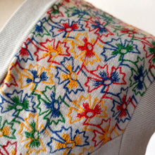 Cargar imagen en el visor de la galería, 1950s - French Deadstock Embroidered Jumper - Sz S/M
