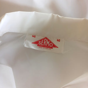 1950s - SERMO, France - Exquisite Deadstock Blouse - Sz 46